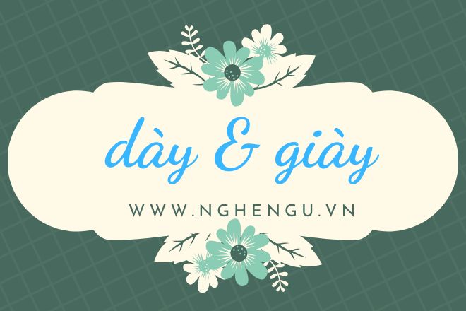 Mặt dày hay mặt giày?