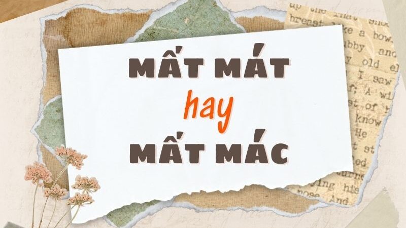 Mất Mác Hay Mất Mát?