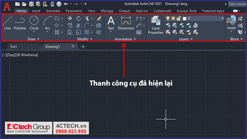 Mất Thanh Công Cụ Trong CAD: Nguyên Nhân và Cách Khắc Phục