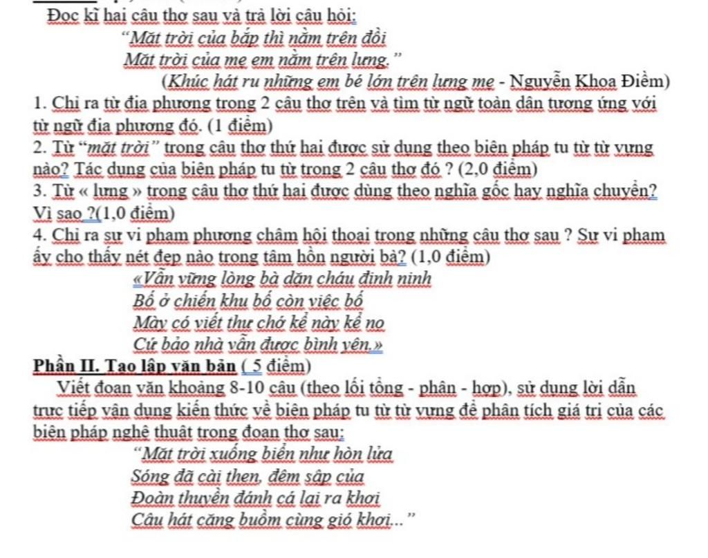 Mặt trời của bắp thì nằm trên đồi, mặt trời của mẹ em nằm trên lưng Gallery 2