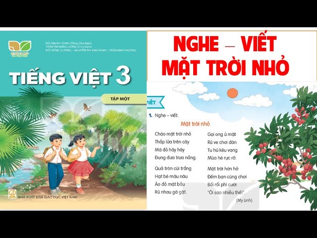 Mặt Trời Nhỏ Lớp 3