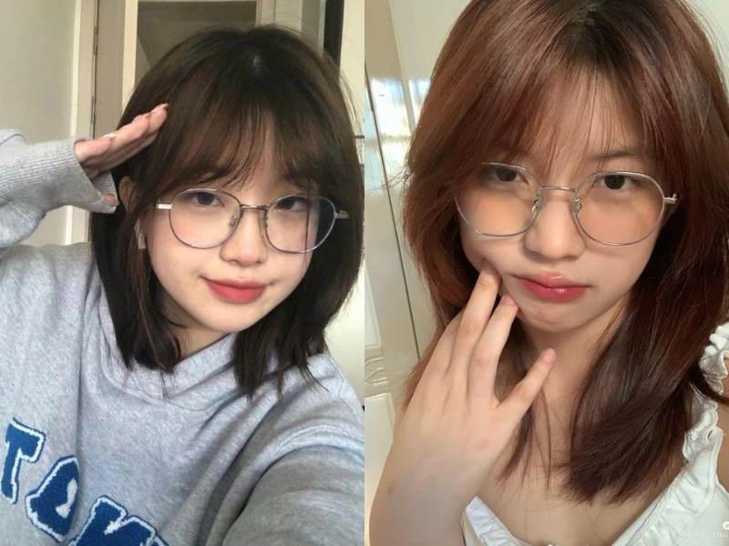 Mặt tròn đeo kính cận gì cho hợp nữ? Gallery 2