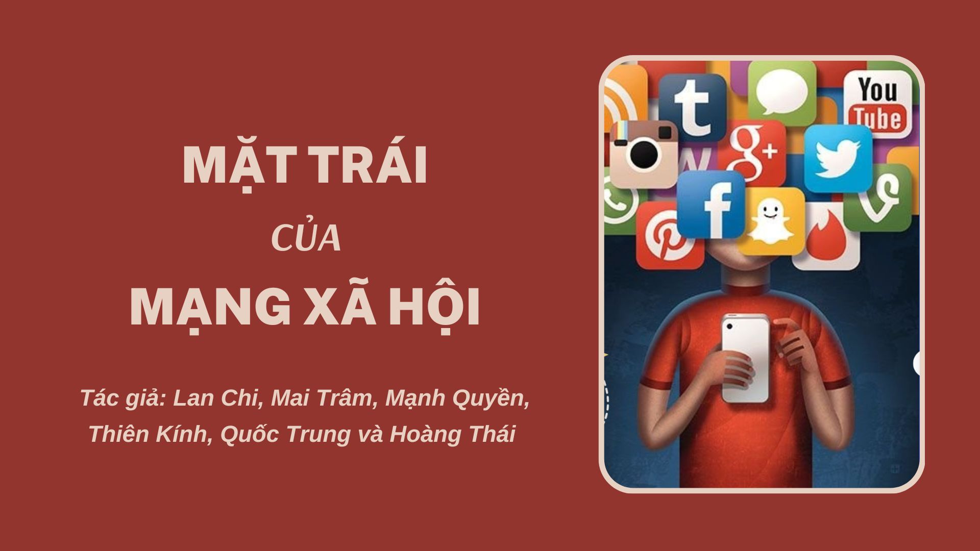 Mặt xấu của mạng xã hội