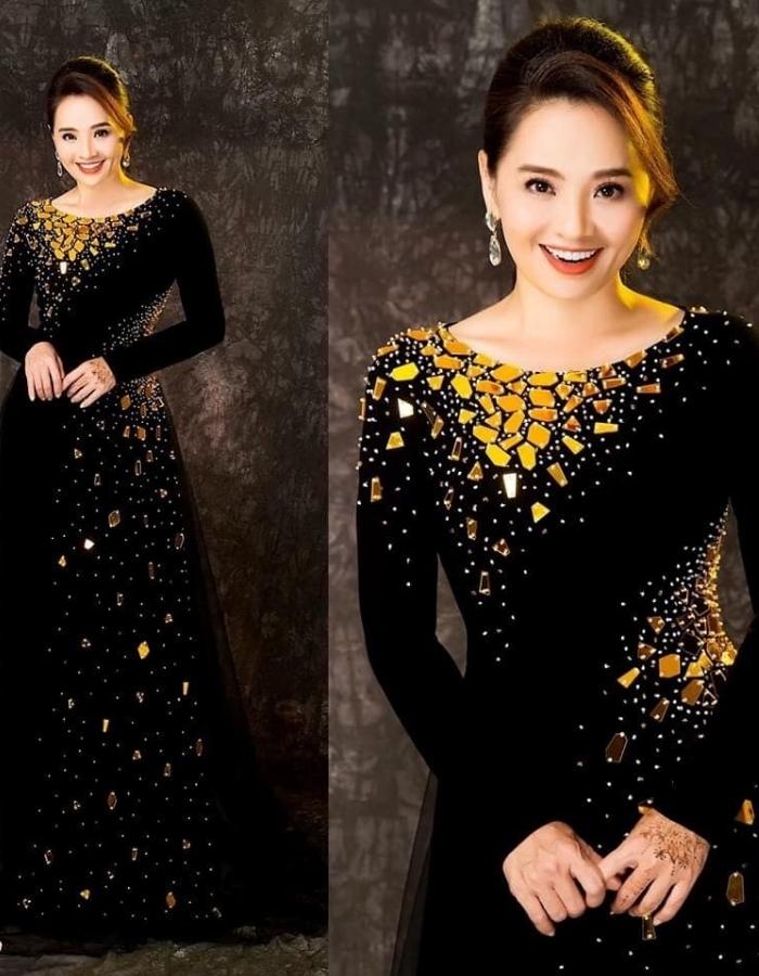 Mẫu Áo Dài Làm Sui Sang Trọng
