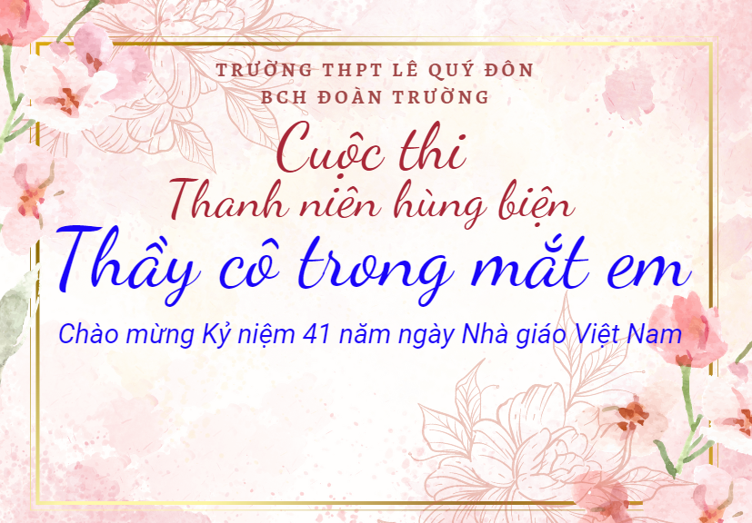 Thầy Cô Trong Mắt Em