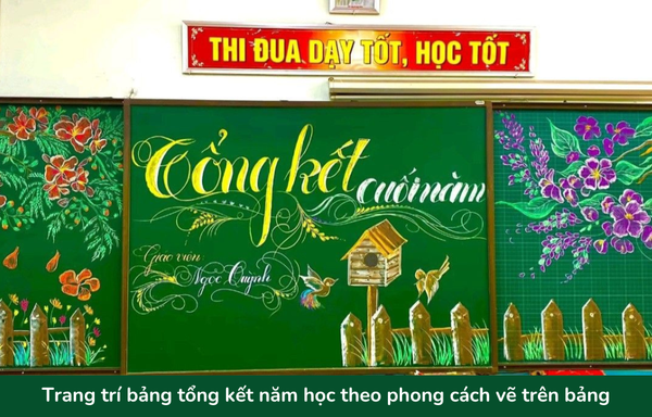 Vẽ Bảng Tổng Kết Cuối Năm: Hướng Dẫn Chi Tiết và Mẫu Bảng Xuất Sắc Gallery 2