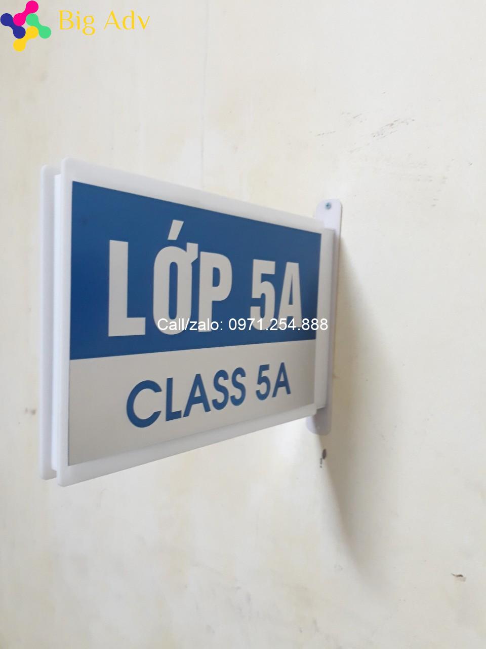 Mẫu Biển Lớp Học Đẹp, Chuẩn, Giá Rẻ