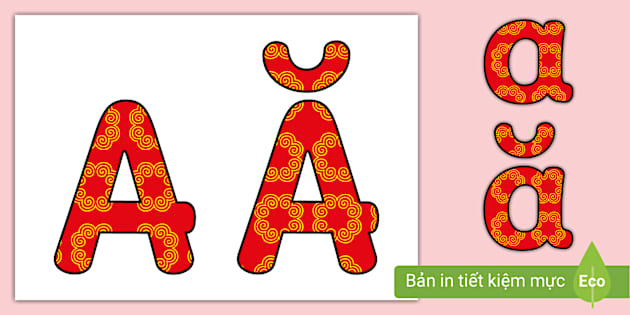 Mẫu Chữ Cắt Dán Đẹp