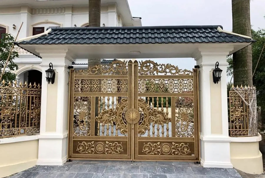 Mẫu Cổng Nhà Đẹp Đơn Giản
