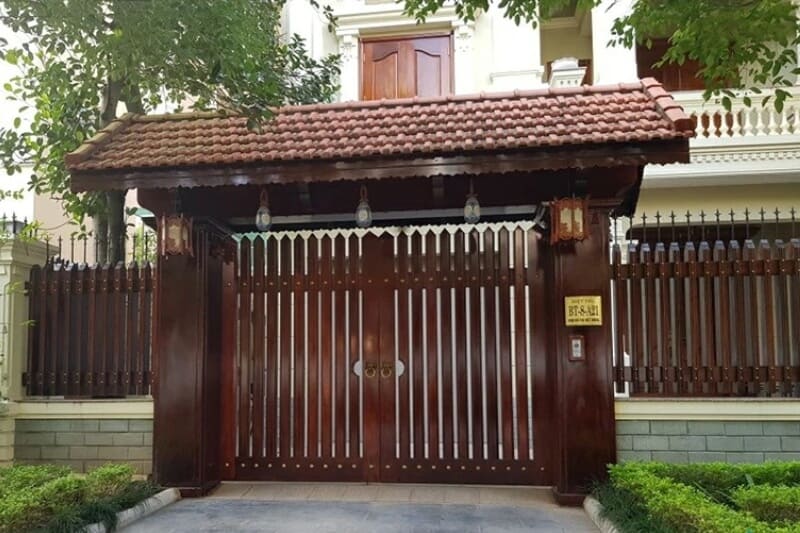 Mẫu Cổng Nhà Vườn Đẹp