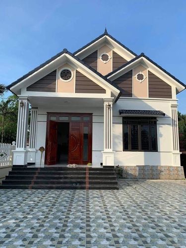 Mẫu Cột Vuông Nhà Mái Thái
