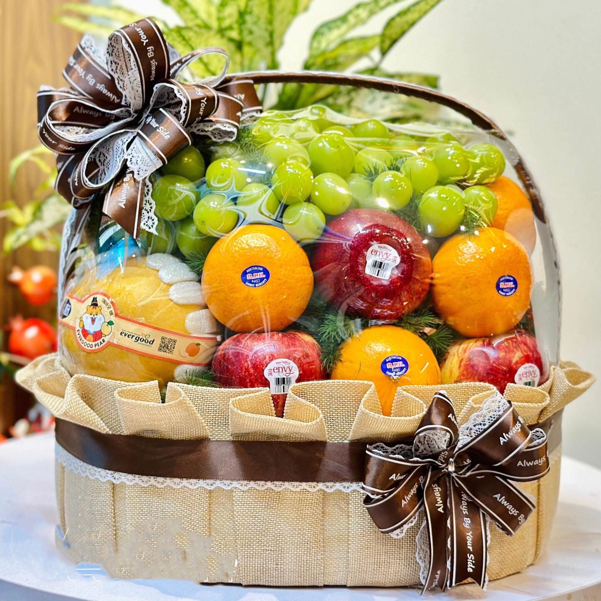Mẫu Giỏ Trái Cây Đẹp