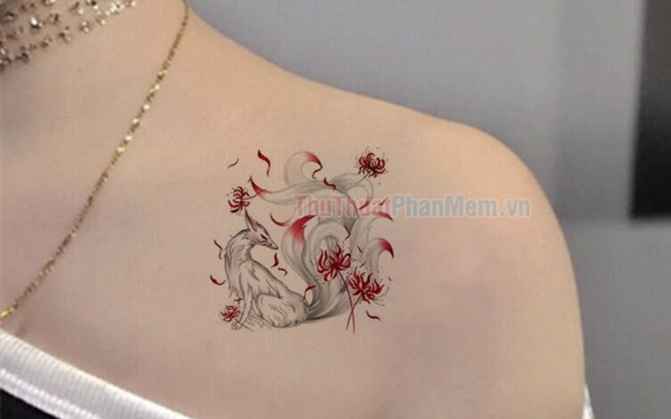 Hình Xăm Cửu Vĩ Hồ: Ý Nghĩa, Mẫu Hình Đẹp Và Địa Điểm Xăm Uy Tín Gallery 2