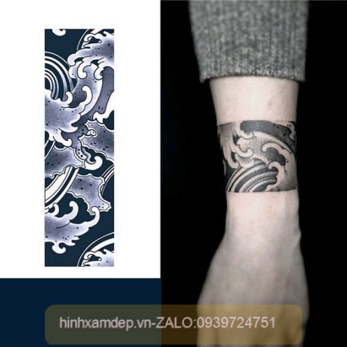 Hình Xăm Vòng Tay Sóng Nước: Ý Nghĩa, Mẫu Hình Đẹp Và Địa Chỉ Uy Tín Gallery 2