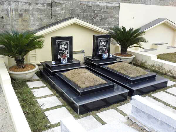 Mẫu Mộ Đôi Xây Đẹp Đơn Giản