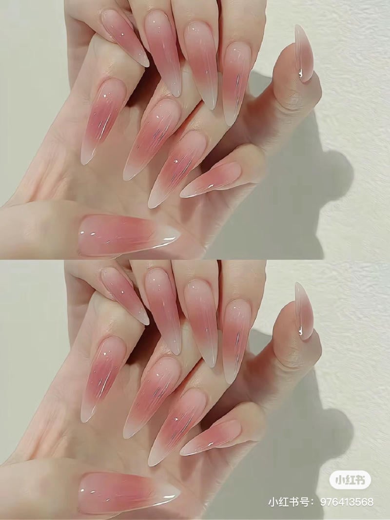 Mẫu Móng Nhọn Đơn Giản