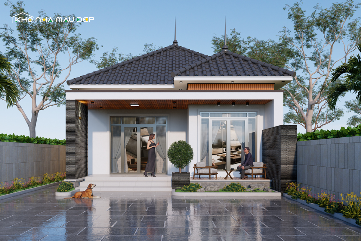 Mẫu Nhà Ngang 10m Cấp 4 Đẹp, Tiện Nghi, Chi Phí Hợp Lý