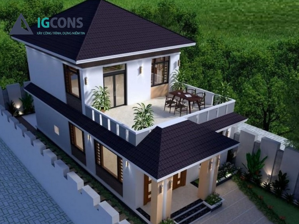 Mẫu Nhà Ống 1 Tầng Rưỡi Đẹp: Thiết Kế Hiện Đại, Tiện Nghi Và Sang Trọng