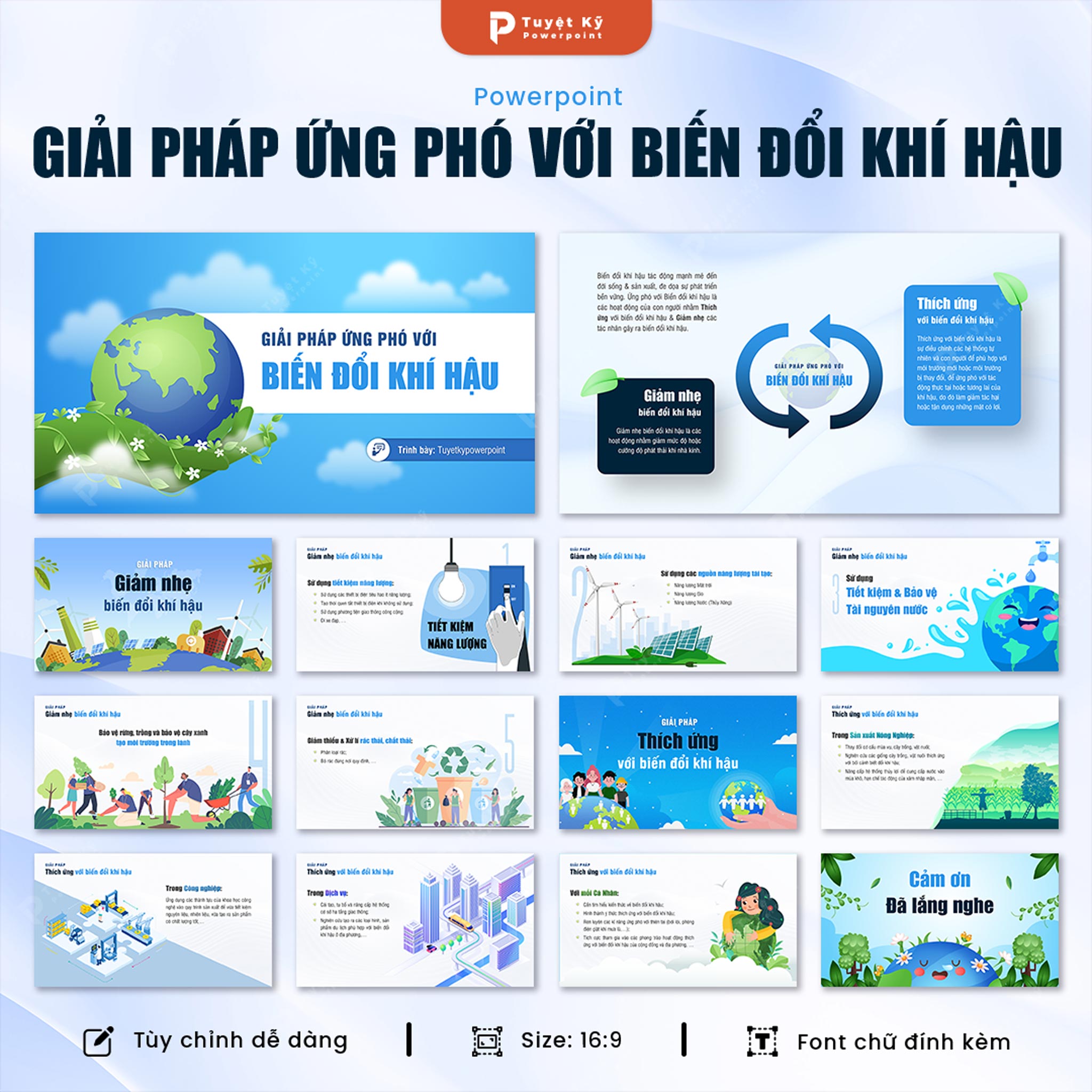 Mẫu Powerpoint Biến Đổi Khí Hậu: Tổng Quan và Giải Pháp