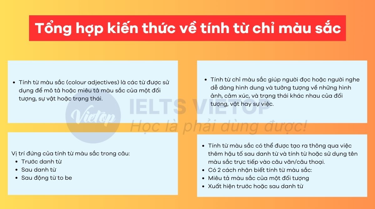 Màu sắc là danh từ hay tính từ? Gallery 1