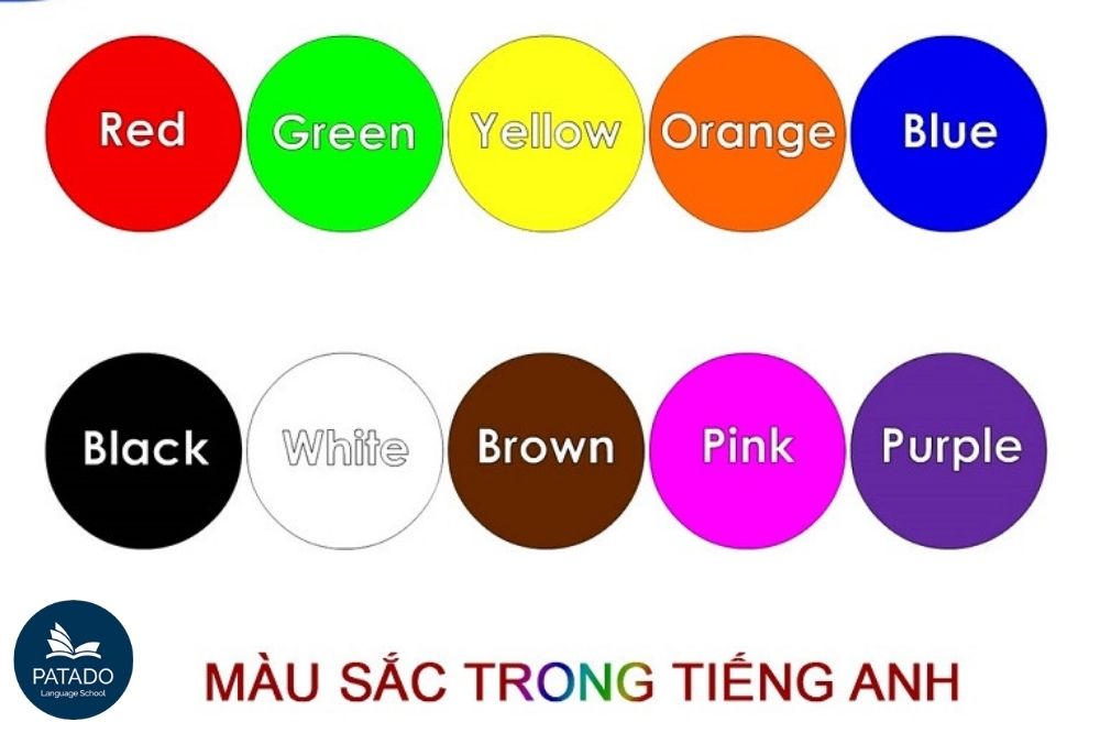 English Color Names Gallery 2