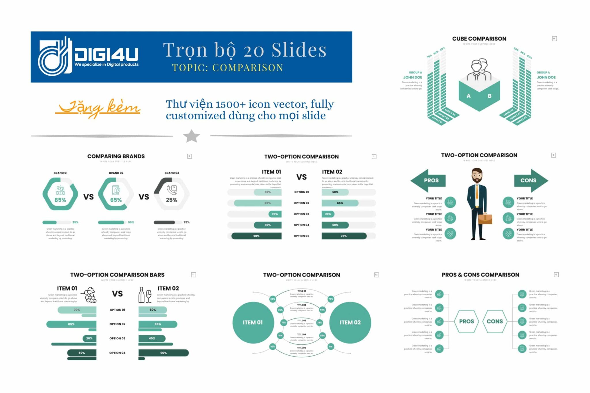 Mẫu Slide So Sánh Đẹp: Hướng Dẫn Chọn và Sử Dụng Hiệu Quả