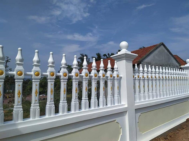 Màu Sơn Tường Hàng Rào Đẹp