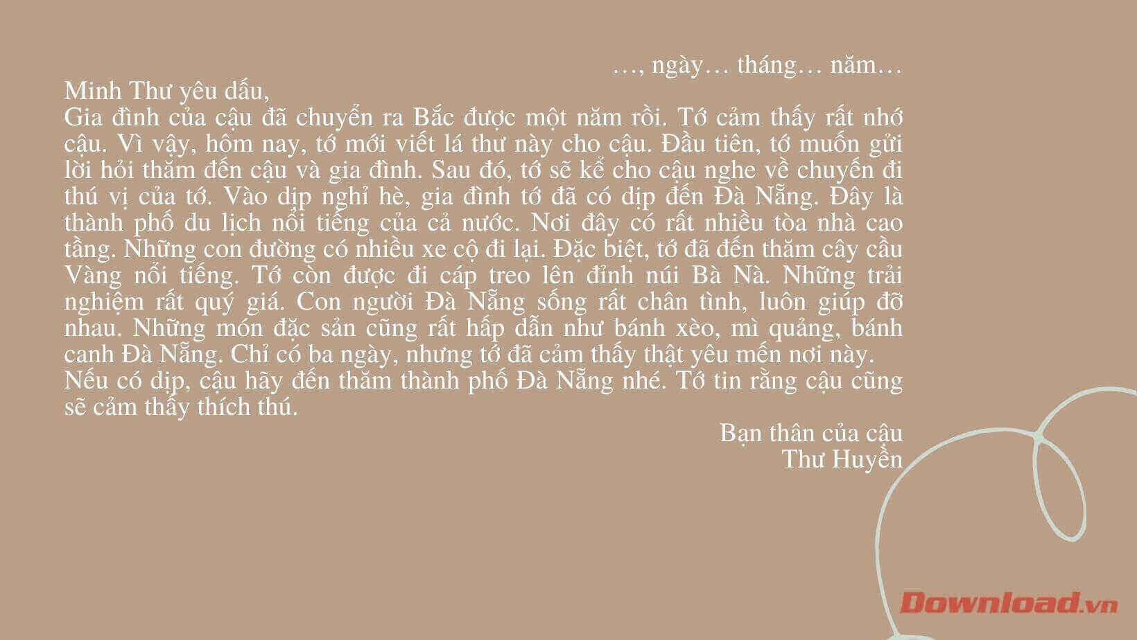 Viết Thư Cho Bạn Thân: Hướng Dẫn và Mẫu Thư Hay Gallery 2