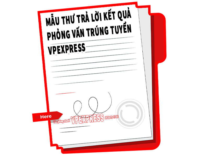 Mẫu Thư Trả Lời Kết Quả Phỏng Vấn Trúng Tuyển Chuyên Nghiệp Gallery 2