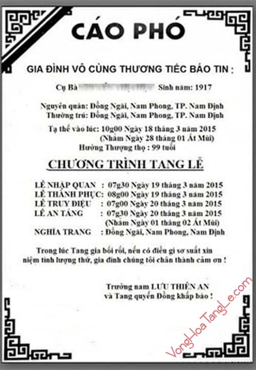 Mẫu Tin Buồn Word: Download Miễn Phí & Hướng Dẫn Sử Dụng