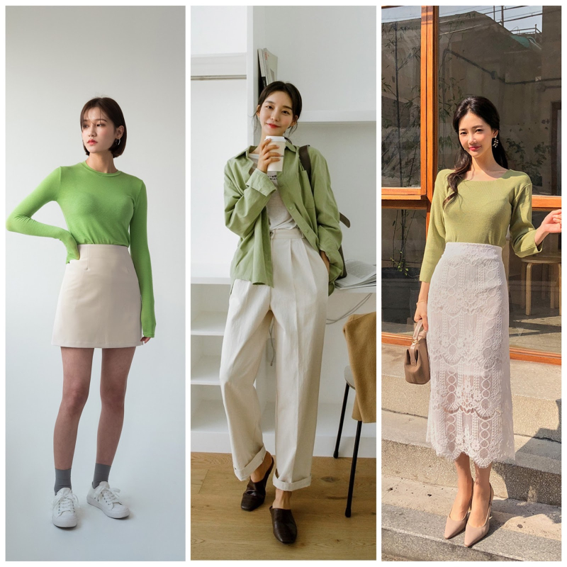 Màu Xanh Cốm Hợp Với Da Nào? Gallery 2