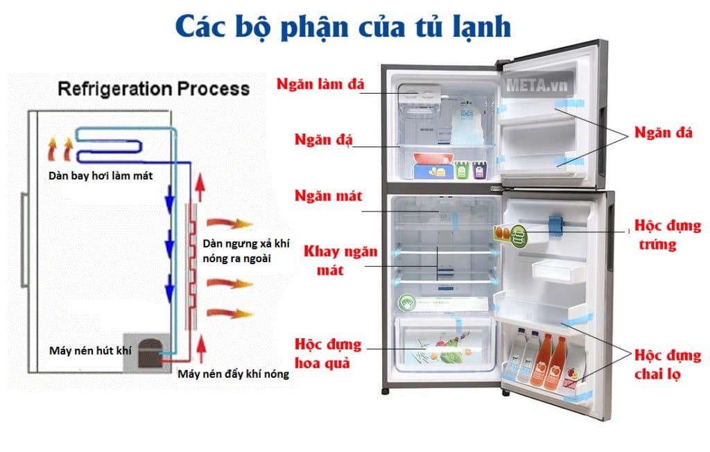 Các Bộ Phận Của Tủ Lạnh Gallery 1