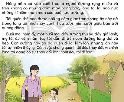 Phong đi học về thấy em rất vui mẹ hỏi Gallery 1