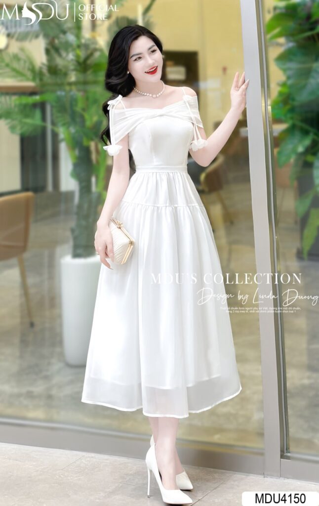 Váy Công Chúa Màu Trắng Gallery 2