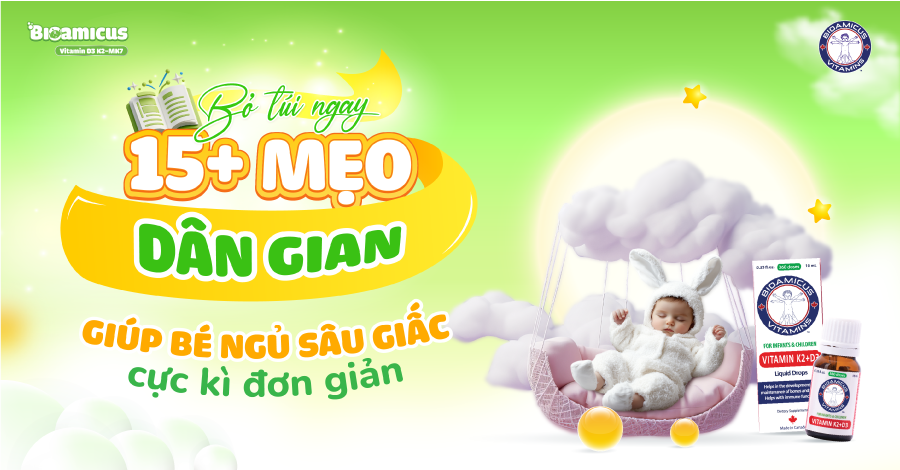 Mẹo Giúp Bé Ngủ Ngon Giấc Cực Kỳ Đơn Giản