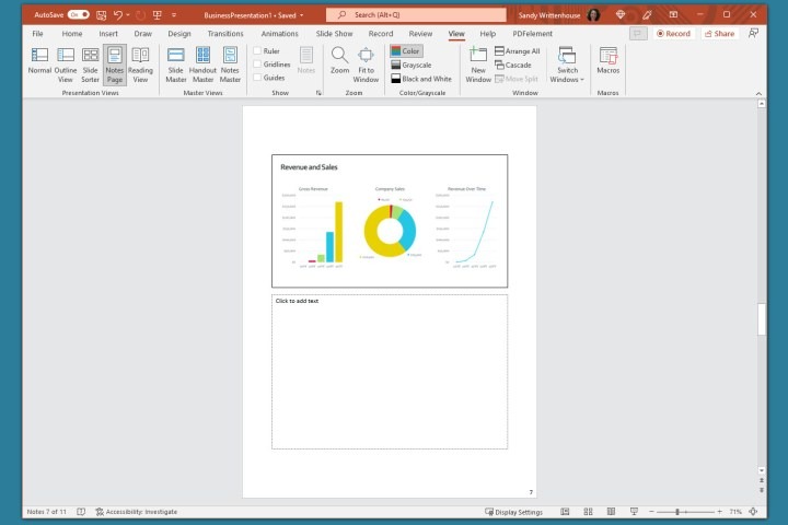 Cách Ghi Chú Thích Dưới Ảnh trong PowerPoint Gallery 2