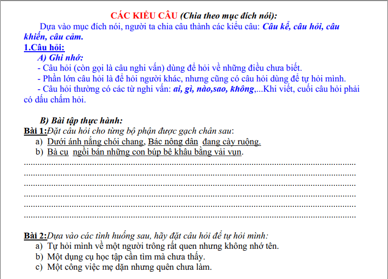 Giải Luyện Từ và Câu Lớp 5 Gallery 2