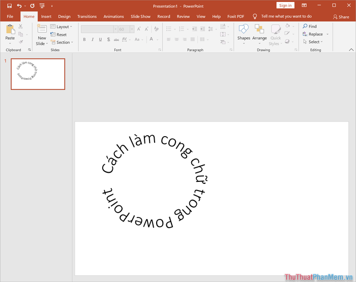 Chữ cong trong PowerPoint: Hướng dẫn chi tiết và thủ thuật hay Gallery 2
