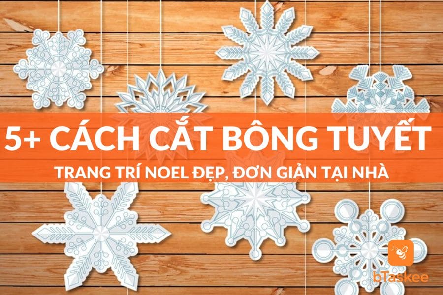 Cách Cắt Bông Tuyết Đơn Giản Gallery 2