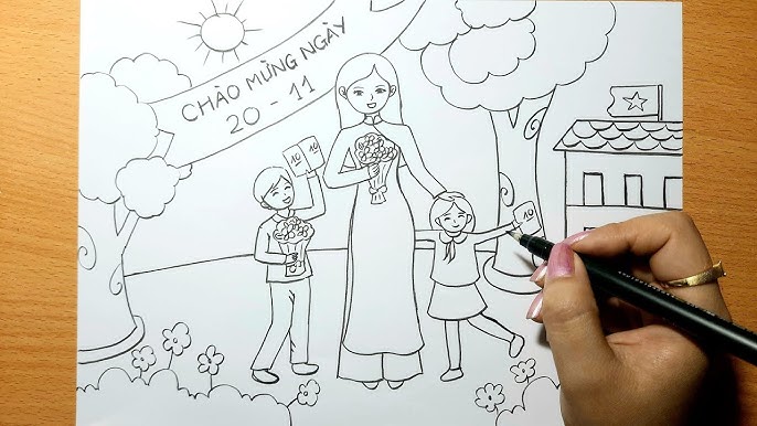 Tranh Đẹp Dễ Vẽ Cho Mọi Người Gallery 2