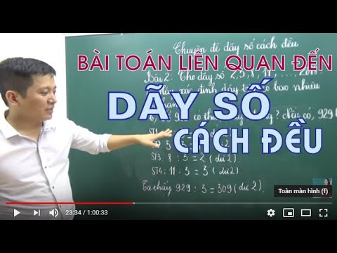 Bài Toán Dãy Số Cách Đều Lớp 4 Gallery 2