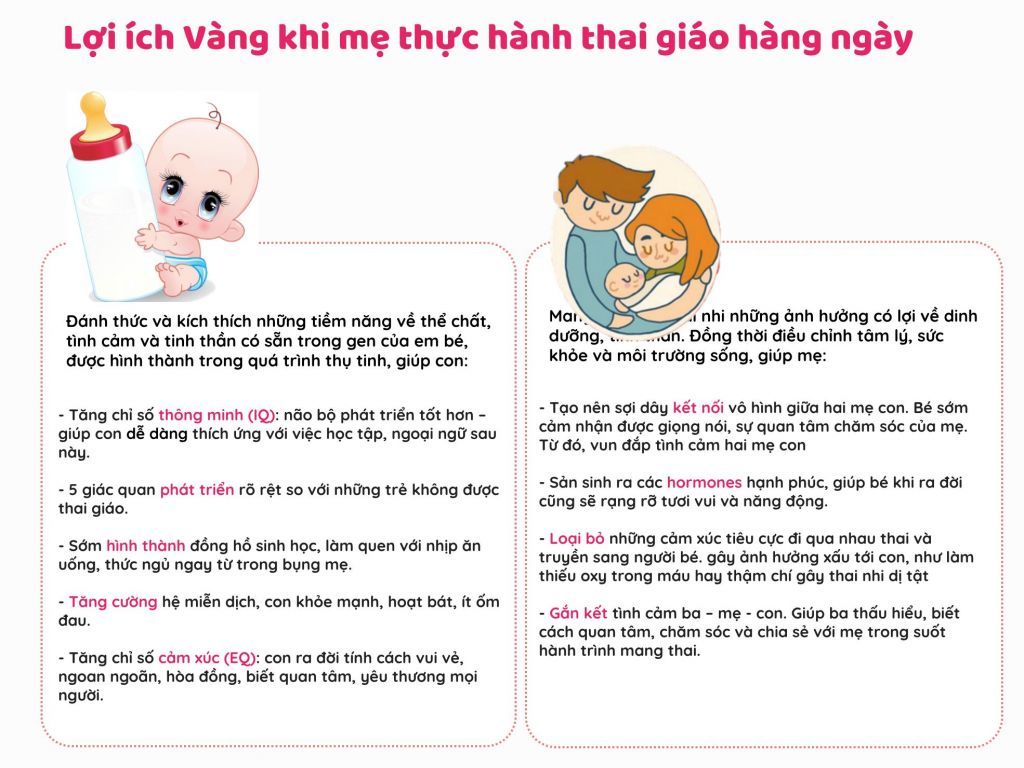 Mẹo Nuôi Con Dễ Từ Trong Bụng Mẹ