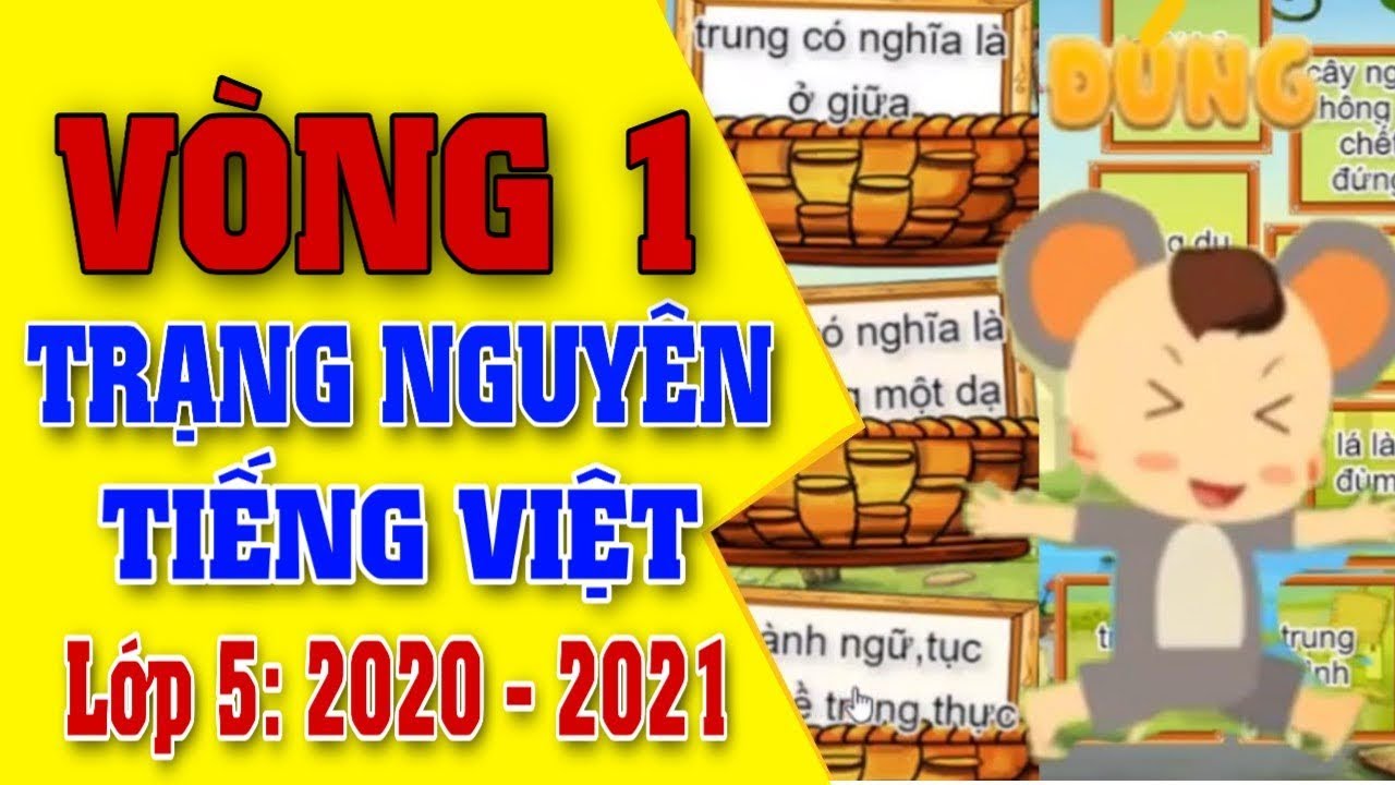 Trạng Nguyên Tiếng Việt Lớp 5 Vòng 1: Đề thi và cách giải Gallery 2
