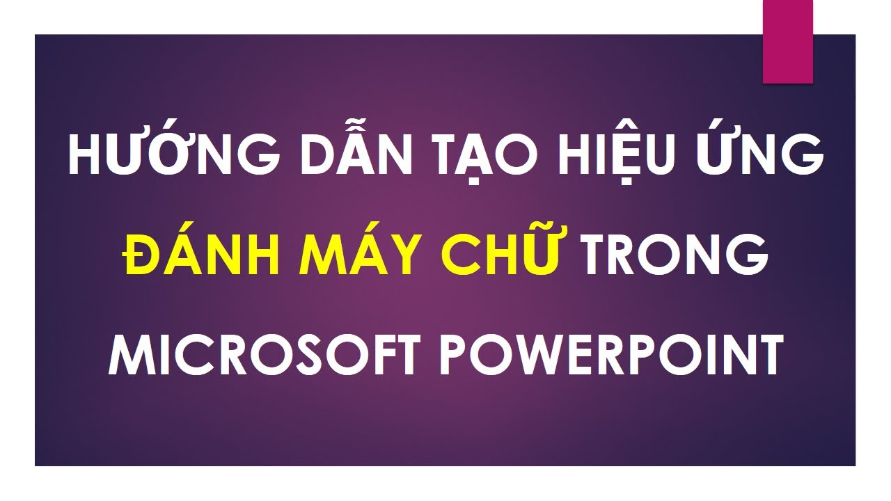 Hiệu ứng đánh chữ trong PowerPoint: Hướng dẫn chi tiết Gallery 2