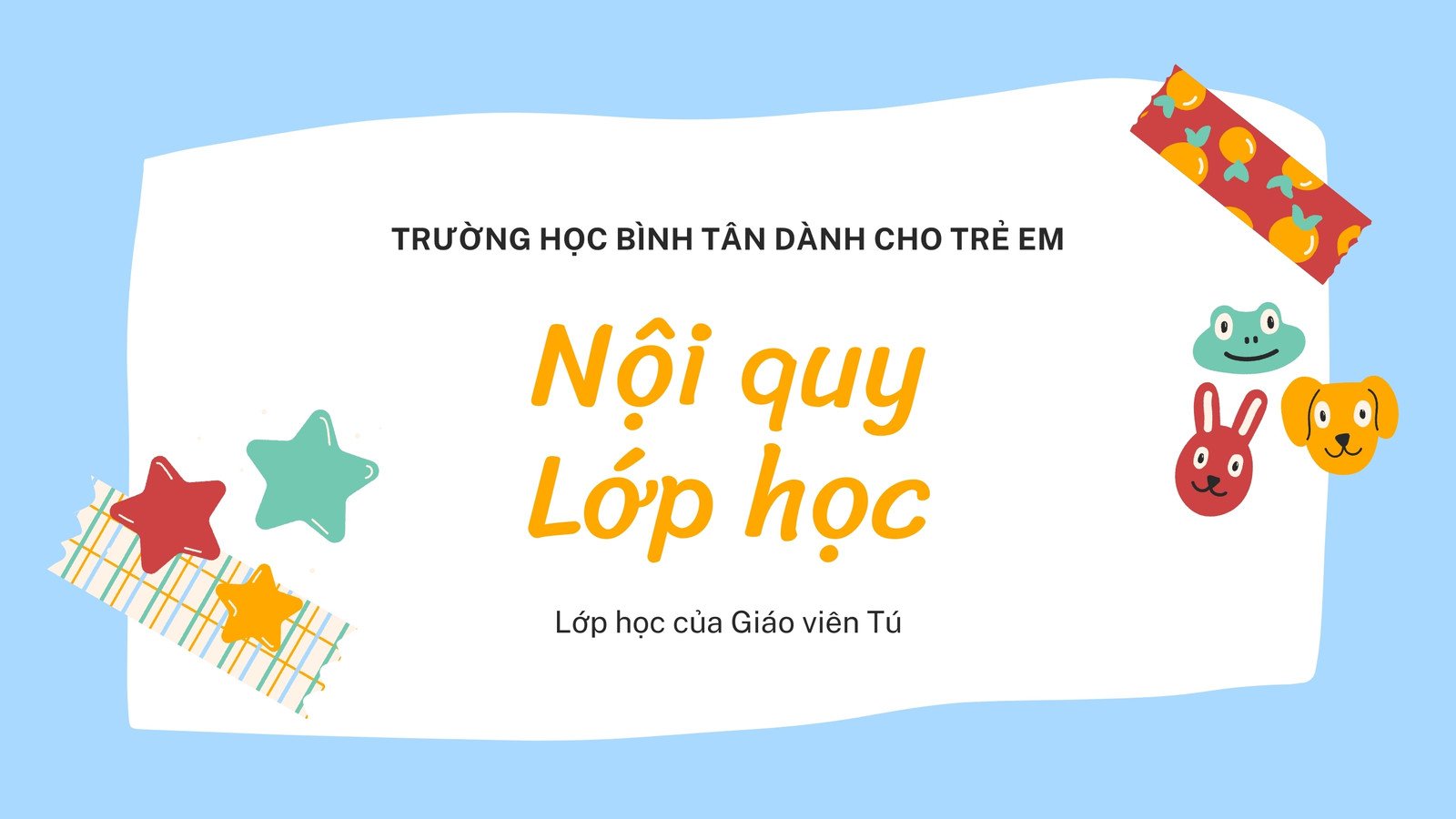 Mẫu Slide Powerpoint Cho Trẻ Em Miễn Phí Gallery 2