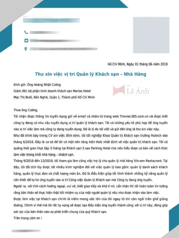 Viết Thư Giới Thiệu Chuẩn SEO Gallery 2