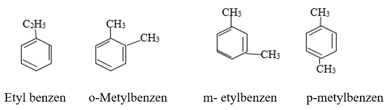 Công thức phân tử của metyl benzen Gallery 1