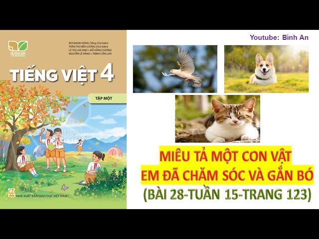 Miêu tả một con vật mà em đã chăm sóc và gắn bó