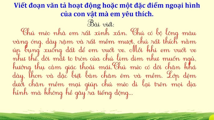 Tả Bài Văn Con Vật: Hướng Dẫn Chi Tiết & Ví Dụ Minh Họa Gallery 2