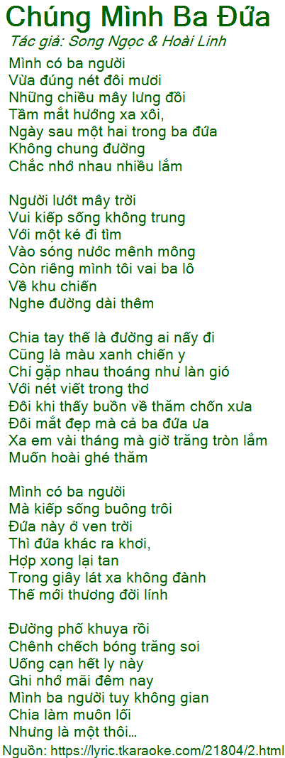 Ba Người Vừa Đúng Nét Đôi Mươi